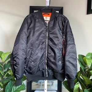 Denim House Varsity Bomber Jacket/Coat.